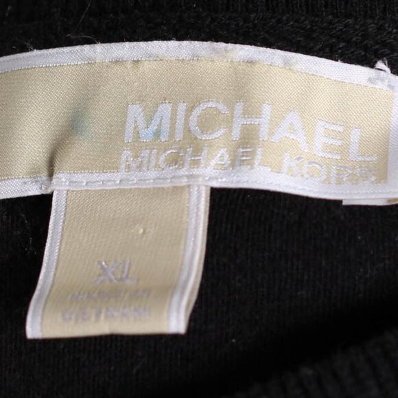 Michael Michael Kors Leopard Print Sweatshirt XL Brown Black MK - Picture 5 of 6